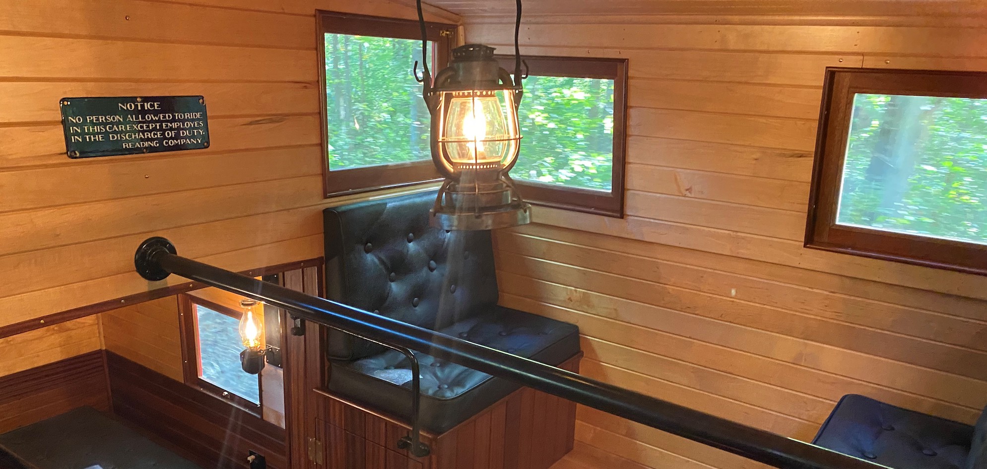  A picture of the Woodstown Central Railroad cupola.